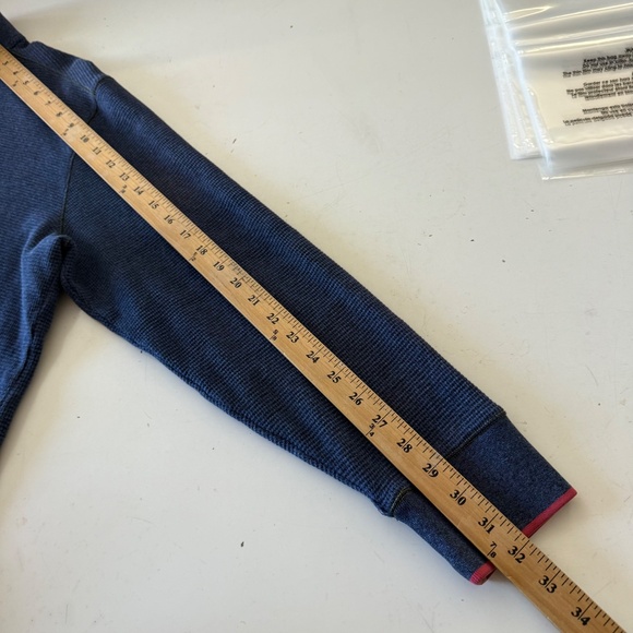 Robert Graham Dark Navy Quarter Zip Designer Pullover Sweater Mens LARGE Cotton - Picture 7 of 9